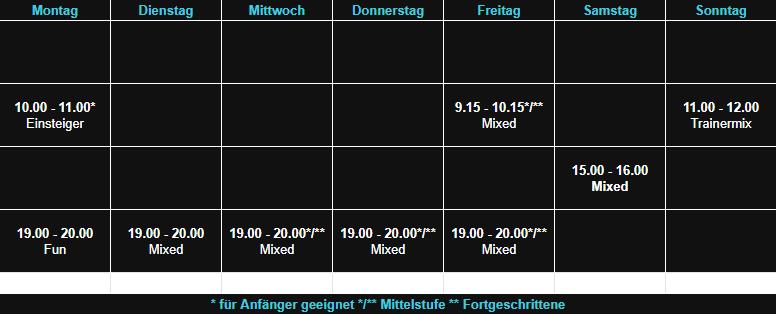 Sepps Fitness Kursplan Hösbach Raum 3 03.10.19